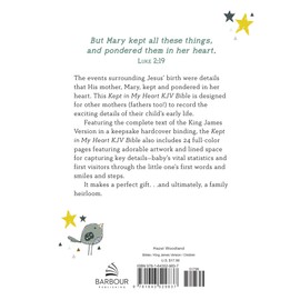Kept in My Heart KJV Bible [Hazel Woodland]: A Keepsake for Baby
