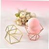 BIUDECO Stainless Steel Makeup Puff Racks Powder Puff Drying Holder