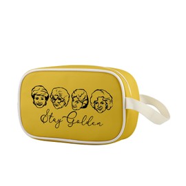 Lywjyb Birdgot Golden TV Show Clear Makeup Bag Golden Sisters Friendship Merch TV Series Lover Gift (Golden Woman Cbag)