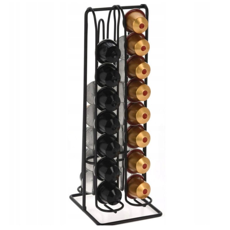 Coffee Capsules Holder Kitchen Organizer for 32 Nespresso Pods Capsules