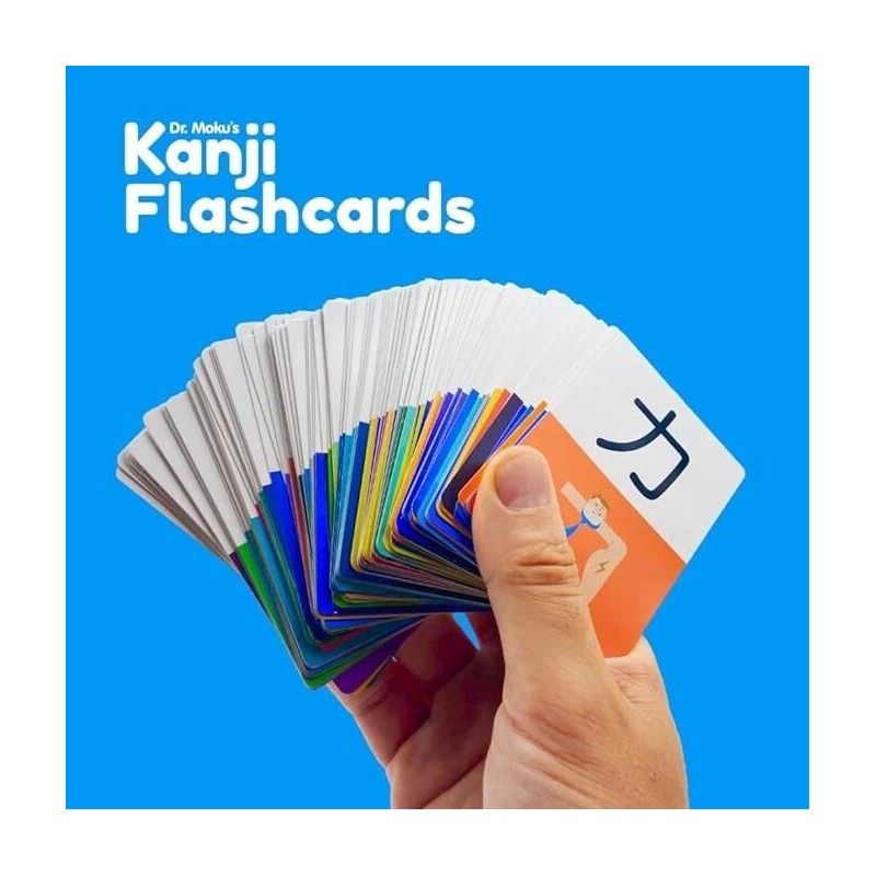 Dr. Moku's Kanji Flash Cards 1 Learn Japanese Kanji Characters