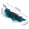 Christmas Tree Decorations 3D Simulation Peacock Decoration Artificial Feather Pendant