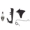Gas Chain Saw Throttle Trigger Spring Spark Plug Kit, Spark