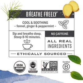 Numi Organic Tea Congest Away, Respiratory Support Tea (Pack of 3)