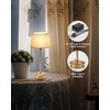 UMEXUS Small Cordless Lamp Rechargeable Table Lamps Set of 2,