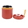 Insulated Food Container Jar Red 400ml Stainless Steel Leakage Proof