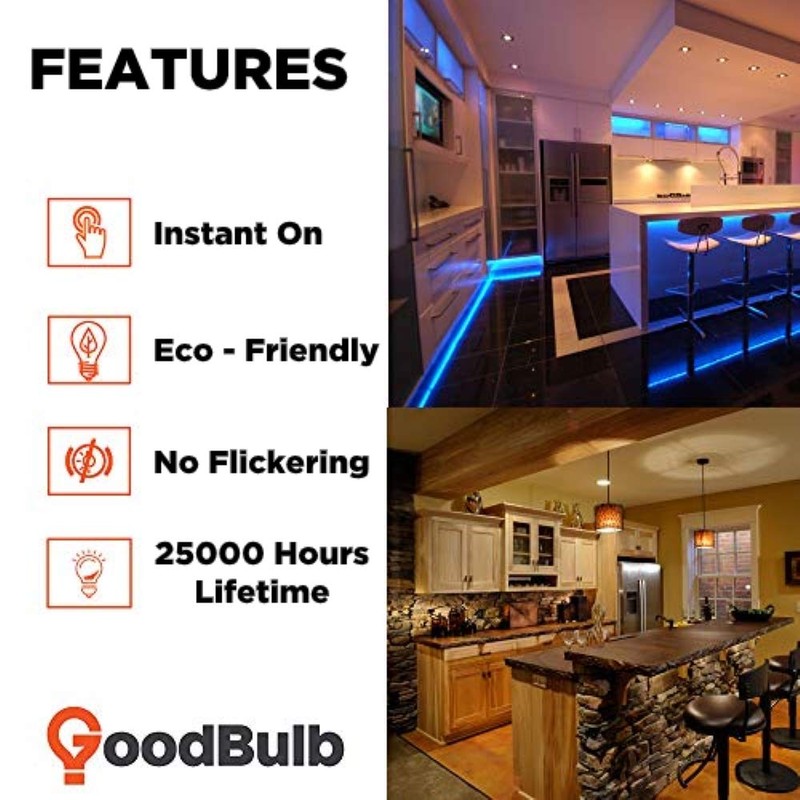 GoodBulb LED Light Bulbs - 9 Watt (60 Watt Equivalent)