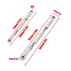 RC Car Push Rod, 88mm Aluminum Alloy Adjustable Push Rods
