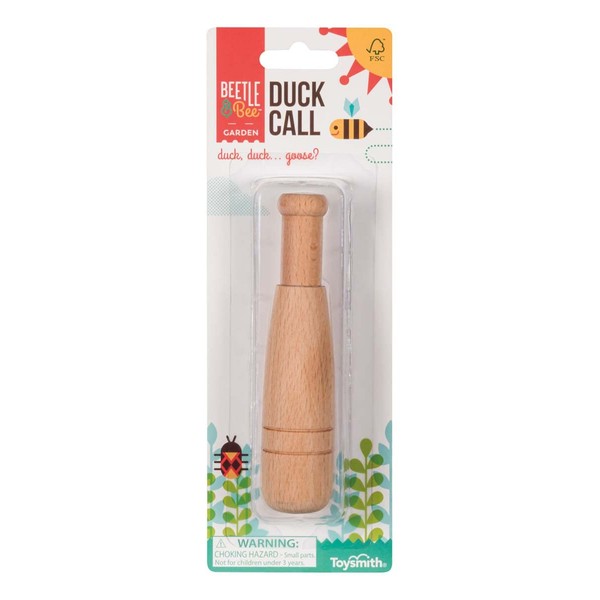 Beetle & Bee Duck Call, FSC Certified Wood-Outdoor Play, Outdoor Adventure Toy, for Boys and Girls 3+