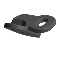Polaris Ranger Striker Mount, Front, Left, Matte Black, Genuine OEM Part 5633940-458, Qty 1