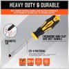HORUSDY Screwdriver Set | 11-Pieces | 5 Flat & 5