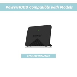 PowerHOOD UL Listed 12V 2A AC/DC Adapter Compatible with Synology MR2200ac Mesh Wi-Fi Router DSA-24PFS-12 FUS 120200 802.11ac Wireless Router 12VDC 2000mA Power Supply Cord Battery Charger Cable PSU