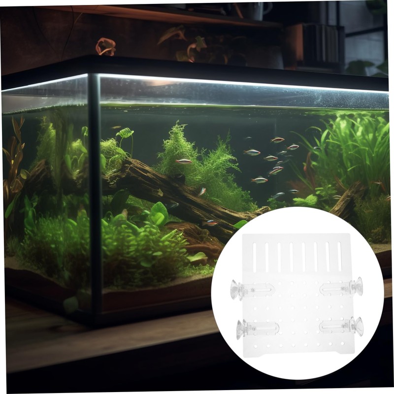 BUGUUYO High Transparency Acrylic Fish Tank Separation Panel with Micro