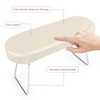 Nail Arm Rest Hand Cushion, RISVOWO PU Leather Hand Rest