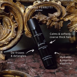 Rossano Ferretti Intenso Smoothing Serum | Deeply Hydrate, De-Frizz Thick, Coarse Hair with Shea Butter for Soft, Shiny Hair | Vegan, Luxury 3.4 Fl Oz