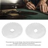 10PCS Rotary Cutter Blades Stainless Steel Sharp Rotary Cutter Replacement