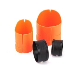 Hsthe Sea 1 Set PVA Bag Refill Kit PVA Bag Fishing Kit PVA Bag Loader Carp Fishing Anti-slip for Coarse Method Feeder Hair Rig Tackle Tool