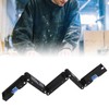 Folding Level Ruler Aluminum Alloy 4 Bubble Multifunction Multi Angle