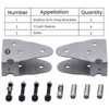 Waverspeed Radius Arm Drop Brackets for Ford F250 F350 Super