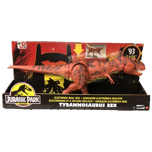 Mattel Jurassic Park Electronic Real Feel Tyrannosaurus Rex 93 Classic