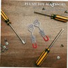 VILLFUL 2pcs Adjustable Heavy Duty Toggle Clamp Stainless Steel Drawer