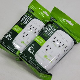 GREENLITE 2 - Greenlite 5 Outlet Advanced Power Strip Wall Mount Smart Surge Protector New