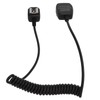 Camera Flash Speedlite Cord, 1.3m TTL Flash Cable Long Service