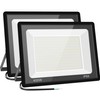 Gopretty 400W LED Flood Light Bulbs 2 Pack, Outdoor Waterproof