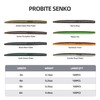 Soft Fishing Worm 100PCS, 3/4/5/6" Mega Value Pack Senko Style