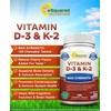 aSquared Nutrition Vitamin D3 with K2 Supplement-180 Chewable Tablets, Max