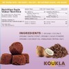 KOUKLA Delights - Cacao Coconut Macaroons, Cacao Coconut, 150 Grams