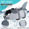 Voarge Dog Life Vest, Swimming Float Jacket Adjustable, Dog Life
