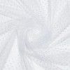 PH PandaHall 2.3m White Polka Dots Tulle Fabric 1.6m Wide