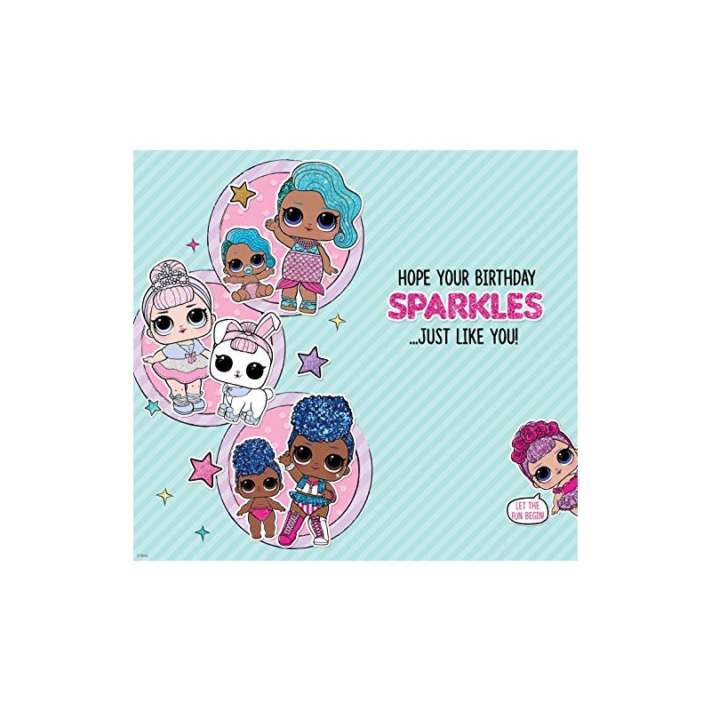 LOL Surprise Doll Daughter Birthday Card