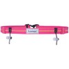 FuelBelt Reflective Race Number Belt, Maui Pink/Lagoon Green