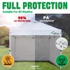 ACEPIC 10x10 Canopy Replacement Top Cover with Air Vent,UPF 50+