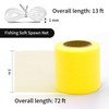 Philbinden 72 FT Fishing Soft Spawn Net,3'' Wide Fishing Spawn