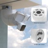 Koroao Outdoor Camera Eave Mount Bracket Compatible with R-ing Floodlight