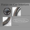 Car Steering Wheel Cover, Anti-Slip, Safety, Soft, Breathable, Heavy Duty,