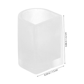 BESPORTBLE 12Pcs Transparent High Heel Protective Pads Slip Heel Covers for Outdoor Weddings Parties and Daily Wear Durable Material Non Slip Design for Safe Walking