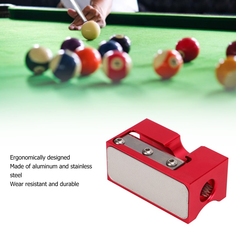 Cue Tip Trimmer Shaper Multifunction Aluminum Stainless Steel Cue Tip