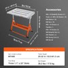 VEVOR Welding Table Foldable 30"x20", Welding Workbench Table 400lbs Load