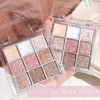 Glitter Eyeshadow Palette, Shimmering Eye Shadow Pallets For Women, 9