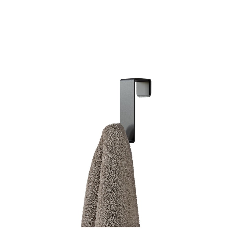 DABSTORY Door Hook Towel Holder - Rustproof, No Drilling, for