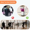 DACUAN Elastic Fastening Belt for Luggage, 3pcs Suitcase Elastic Strap