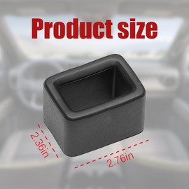 Osilly Car Seat Belt Buckle Holder, 2PCS Vehicle Seatbelt Buckle Booster for Easy Access, Seatbelt Buckling Cover to Make Receptacle Stand Upright for Kids, Universal Automotive Accessories (Black)