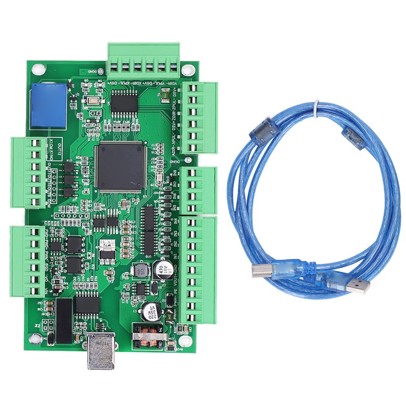 USB CNC Motion Controller Card Breakout Board 3 4 Axes