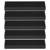 5Pcs Heat Sink Black Aluminum Radiators for CPU Amplifiers Modules
