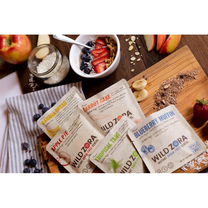 Wild Zora Instant Grain-Free Hot Cereal - Tasty Paleo Friendly