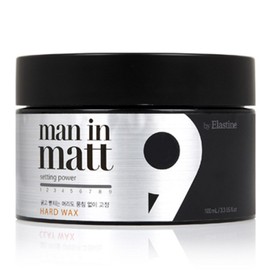 Elastine Men in Matt Hard Wax 80g 1 unit / 엘라스틴 맨인매트 하드 왁스 80g 1개